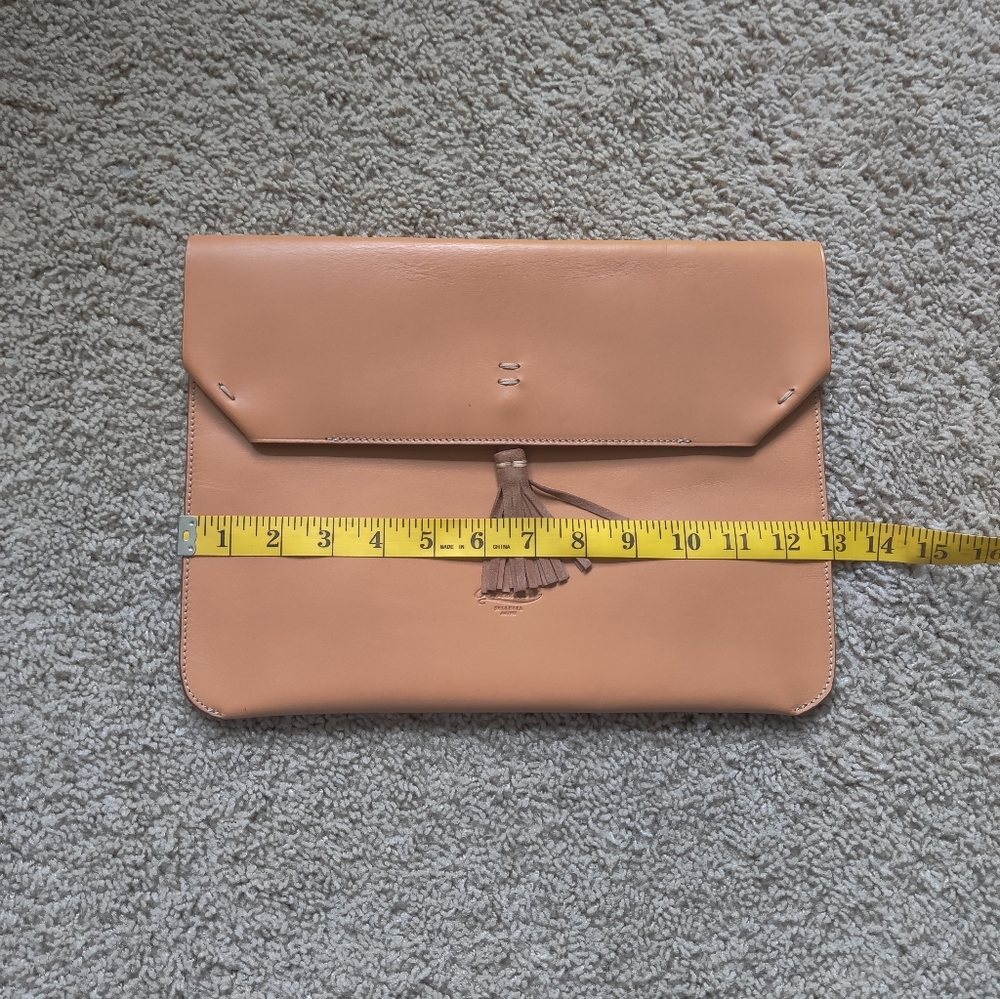 NEW Boldrini Leather Envelope Bag - Picture 8 of 8